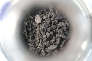 Recyclable sludge after ferrodecont-treatment