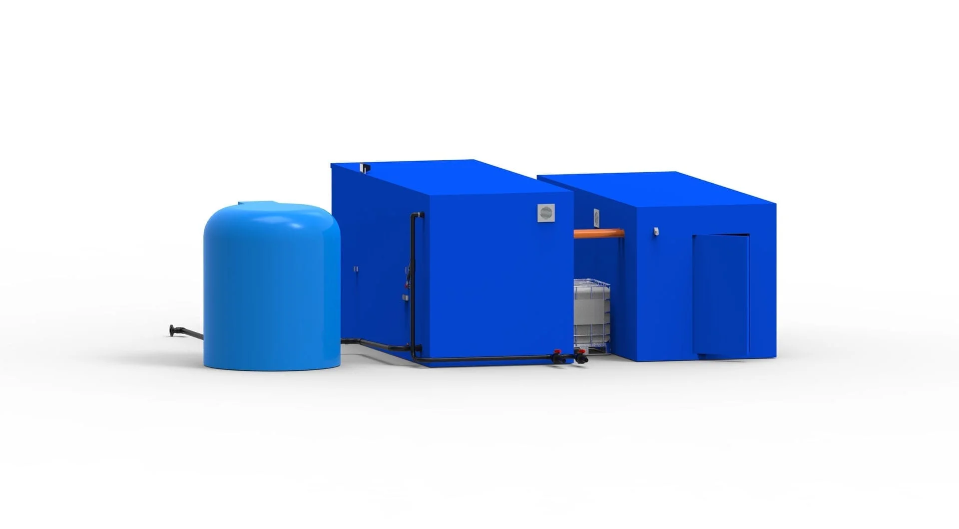 Mobile Abwasserreinigungsanlage